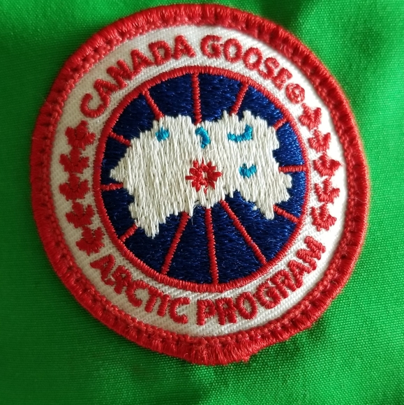 Canada Goose Lamb Snowsuit in Green - Picture 3 of 8